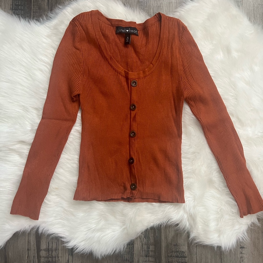 Derek Heart Cropped Top
